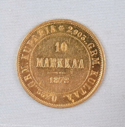 1878 10 markka gold