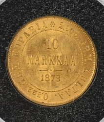 1878 10 markka gold