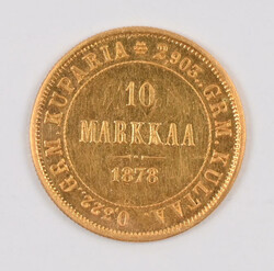 1878 10 markka gold