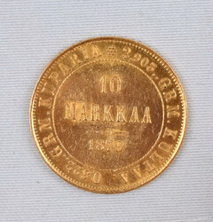 1879 10 markka gold