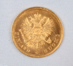 1879 10 markka gold