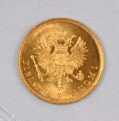 1879 10 markka gold