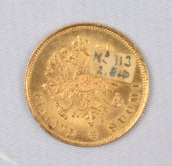 1881 10 markka gold