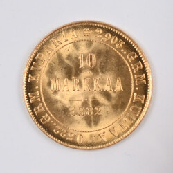 1882 10 markka gold