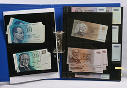 1918 - 1993 fine selection of almost 50 banknotes from 25 penni to ...