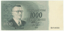 1955 1000 markka, kl 01-