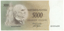 1955 5000 markka, kl 1+/1