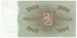 1955 5000 markka, kl 1+/1