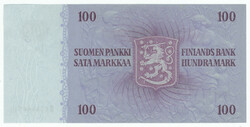 1963 100 markka Litt. A serial number G0344469* kl 0-