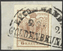 4745380: Austria Cancellations Moravia - Cancellations and seals