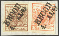 4745370: Österreich Abstempelungen Kroatien Slawonien - Stempel