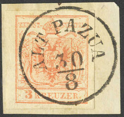 4745420: Österreich Abstempelungen Woiwodschaft Serbien - Stempel
