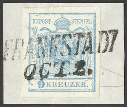 4745380: Austria Cancellations Moravia - Cancellations and seals
