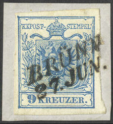 4745380: Austria Cancellations Moravia - Cancellations and seals