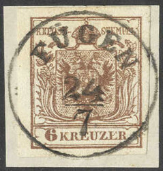 4745335: Austria Cancellations Tyrol - Cancellations and seals