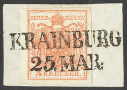 4745365: Austria Cancellations Krain - Cancellations and seals
