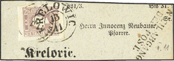 4745057: Österreich Zeitungsmarke 1858/59