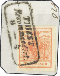 4745375: Austria Cancellations Austrian Littoral - Cancellations and seals