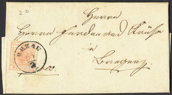 4745340: Austria Cancellations Vorarlberg - Cancellations and seals