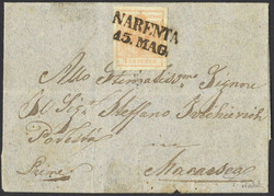 4745355: Österreich Abstempelungen Dalmatien - Stempel
