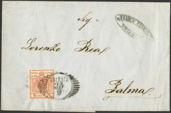 4745375: Austria Cancellations Austrian Littoral - Cancellations and seals