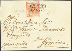 4745375: Österreich Abstempelungen Küstenland - Stempel