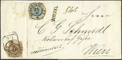 4745395: Austria Cancellations Transylvania - Cancellations and seals