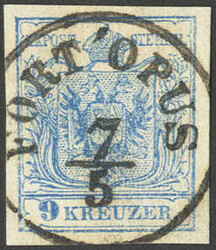 4745355: Österreich Abstempelungen Dalmatien - Stempel