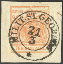 4745370: Österreich Abstempelungen Kroatien Slawonien - Stempel