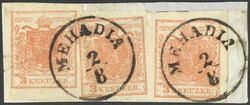 4745420: Österreich Abstempelungen Woiwodschaft Serbien - Stempel
