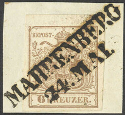4745380: Austria Cancellations Moravia - Cancellations and seals
