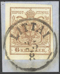 4745365: Österreich Abstempelungen Krain - Stempel