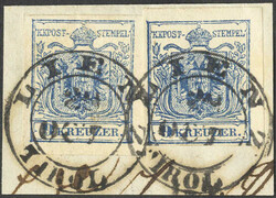 4745335: Austria Cancellations Tyrol - Cancellations and seals