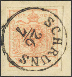 4745340: Austria Cancellations Vorarlberg - Cancellations and seals