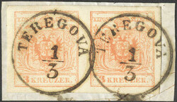 4745420: Österreich Abstempelungen Woiwodschaft Serbien - Stempel