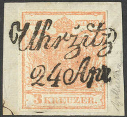 4745380: Austria Cancellations Moravia - Cancellations and seals