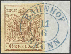 4745380: Austria Cancellations Moravia - Cancellations and seals