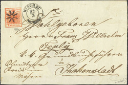 4745380: Austria Cancellations Moravia - Cancellations and seals
