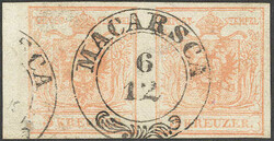 4745355: 奧大利郵戳Dalmatia - Cancellations and seals