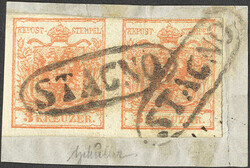 4745355: 奧大利郵戳Dalmatia - Cancellations and seals