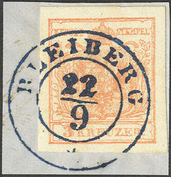 4745310: Austria Cancellations Kaernten - Cancellations and seals