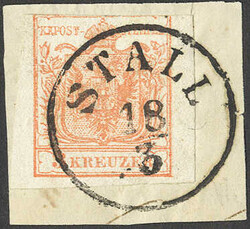 4745310: Austria Cancellations Kaernten - Cancellations and seals