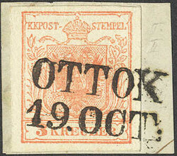 4745365: Austria Cancellations Krain - Cancellations and seals