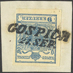 4745385: Frontière militaire grèves Autriche - Cancellations and seals