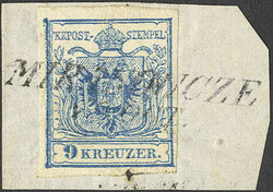 4745385: Frontière militaire grèves Autriche - Cancellations and seals