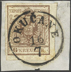 4745385: Frontière militaire grèves Autriche - Cancellations and seals