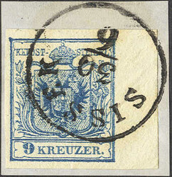 4745385: Frontière militaire grèves Autriche - Cancellations and seals