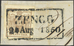 4745370: Austria Cancellations Croatia Slavonia - Cancellations and seals