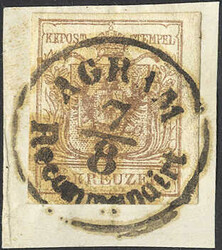 4745370: Austria Cancellations Croatia Slavonia - Cancellations and seals