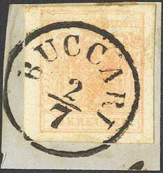 4745370: Austria Cancellations Croatia Slavonia - Cancellations and seals